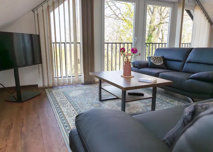 Apartment Casa La Vie - Moderne In Ruhiger Lage Nahe Frankfurt, Garten, Kueche, Wlan