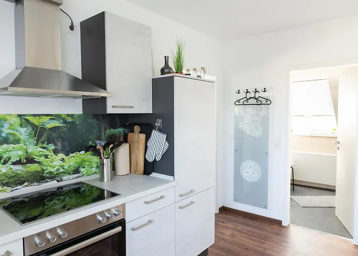 Casa La Vie - Moderne In Ruhiger Lage Nahe Frankfurt, Garten, Kueche, Wlan Apartmán